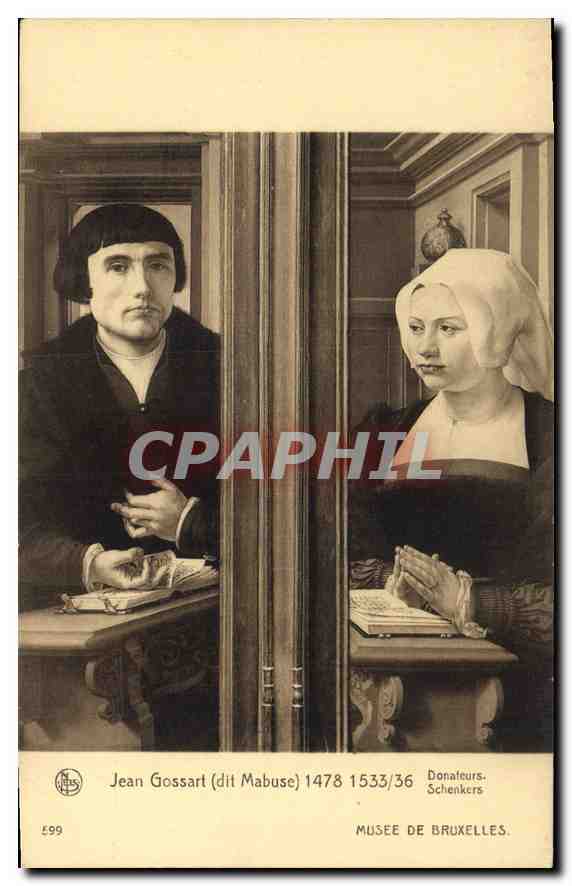CPA Musee de Bruxelles Jean Gossart dit Mabuse 