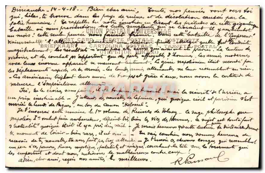 CPA Musee de Bordeaux Chevaux Gosaques  — Verso