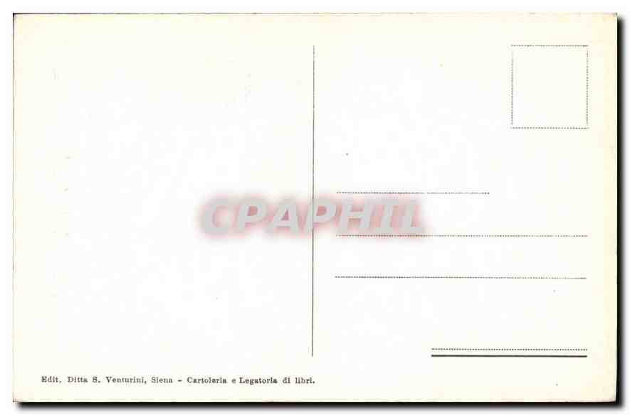 CPA Siena Galleris di Belle Arli  — Rückseite