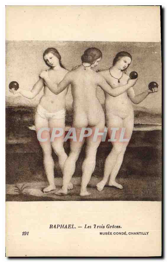 Les Trois Grâces — Raphaël — Musée Condé, Chantilly