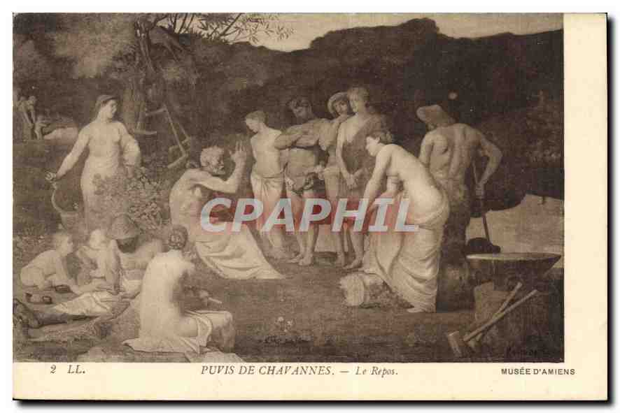Pupis de Chavannes — Le Repos — Musée d'Amiens