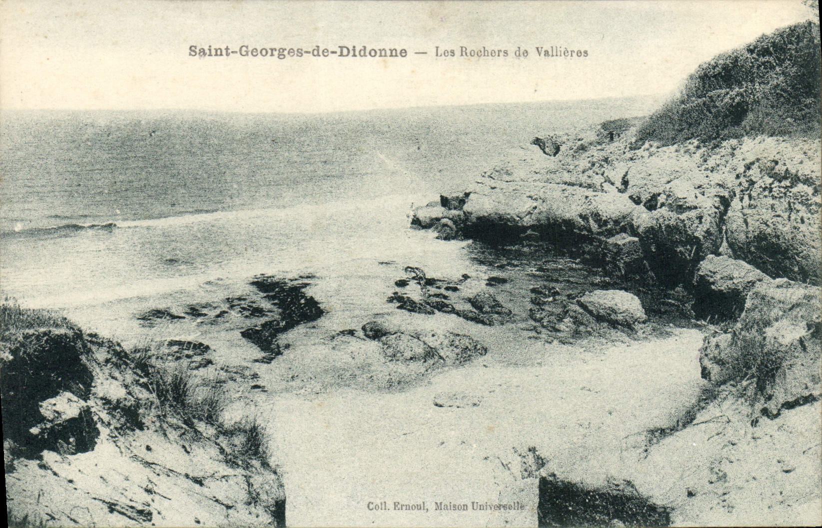 CPA Saint Georges de Didonne Les Rochers de Vallieres 