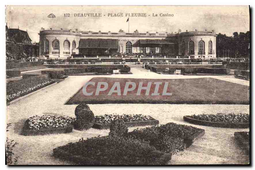 Deauville - Blütenstrand - Das Casino — Verlag 'Album des Arts Provençaux' (Straßburg) — Nr. 132