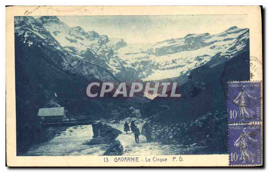 CPA Gavarnie Le Cirque 