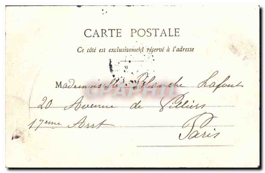 Château du Sailhant — Auvergne — Phototypie Baudel, St-Céré (Lot) — Reverso