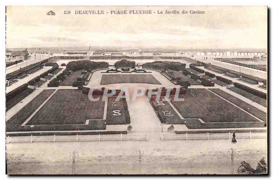 Deauville - Plage Fleurie - Le Jardin du Casino — n° 150