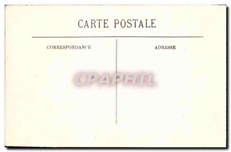 CPA Luz et la Valle de Bareges  — Verso