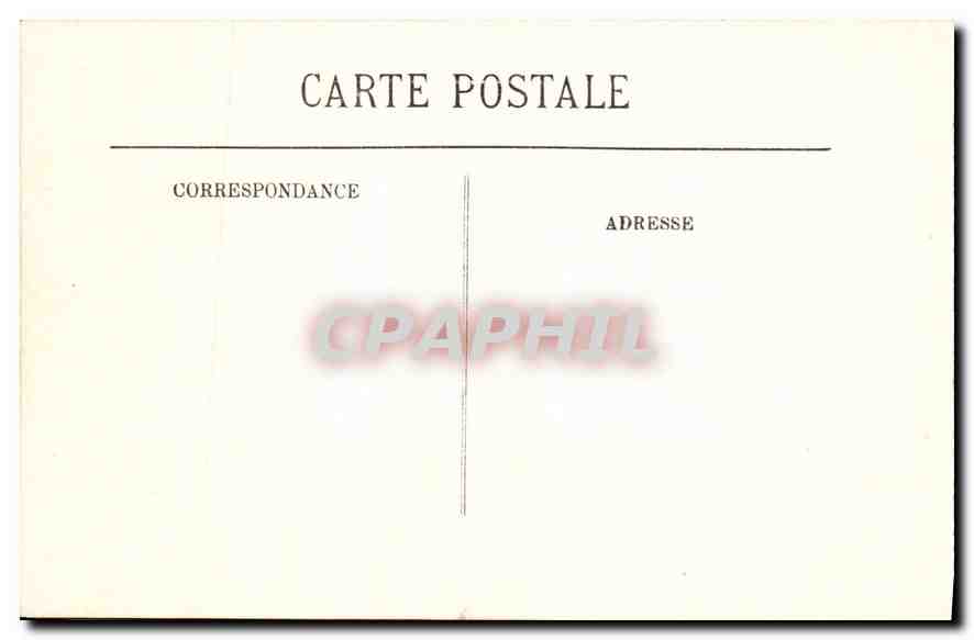 CPA Environs de Cauterets Cascades au Pont d'Espagne  — Rückseite