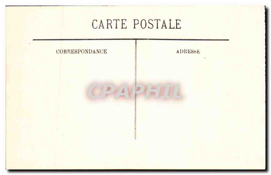 CPA Saint Sauveur Vue generale  — Verso