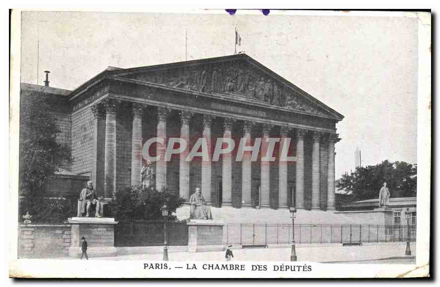 Paris — La Chambre des Députés — CPAPHIL