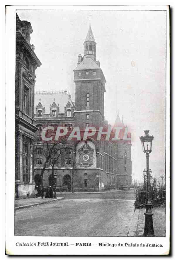 CPA Paris Horloge du Palais de Justice 