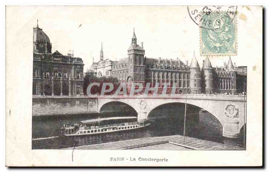 CPA Paris La Conciergerie 