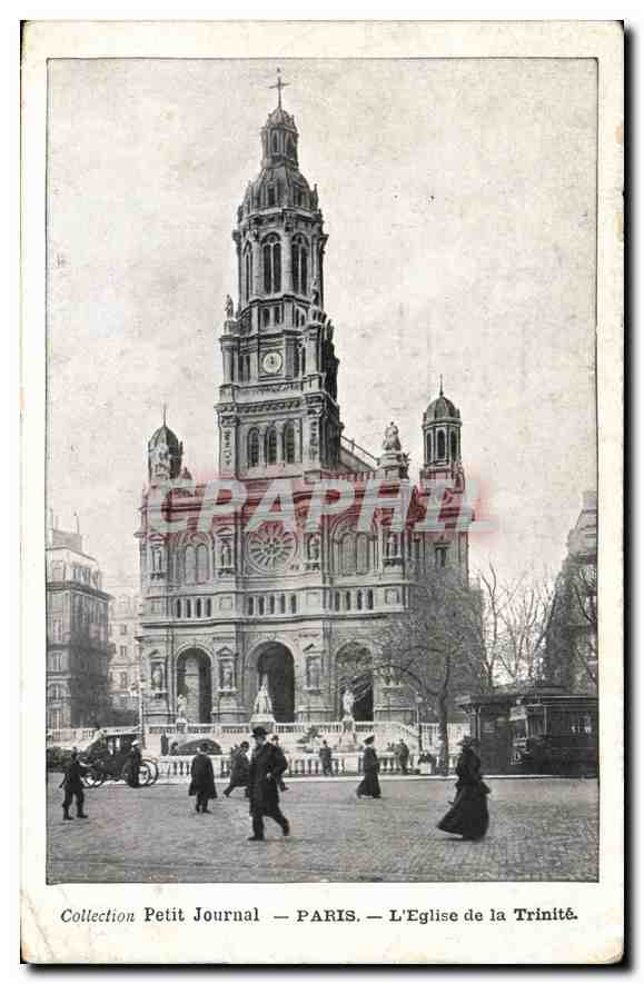 CPA Paris L'Eglise de la Trinite 