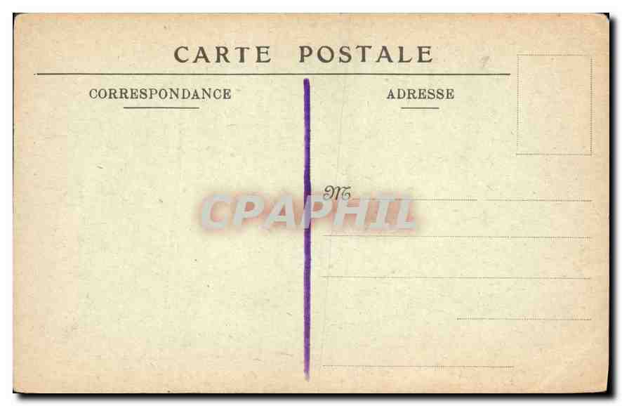 CPA Eglise — Verso