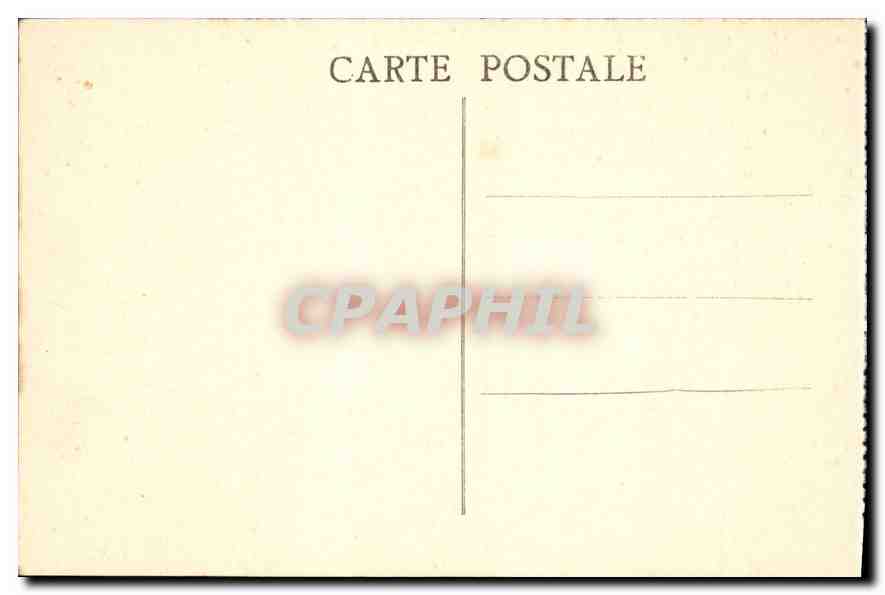 CPA Saint Cure d'Ars  — Back