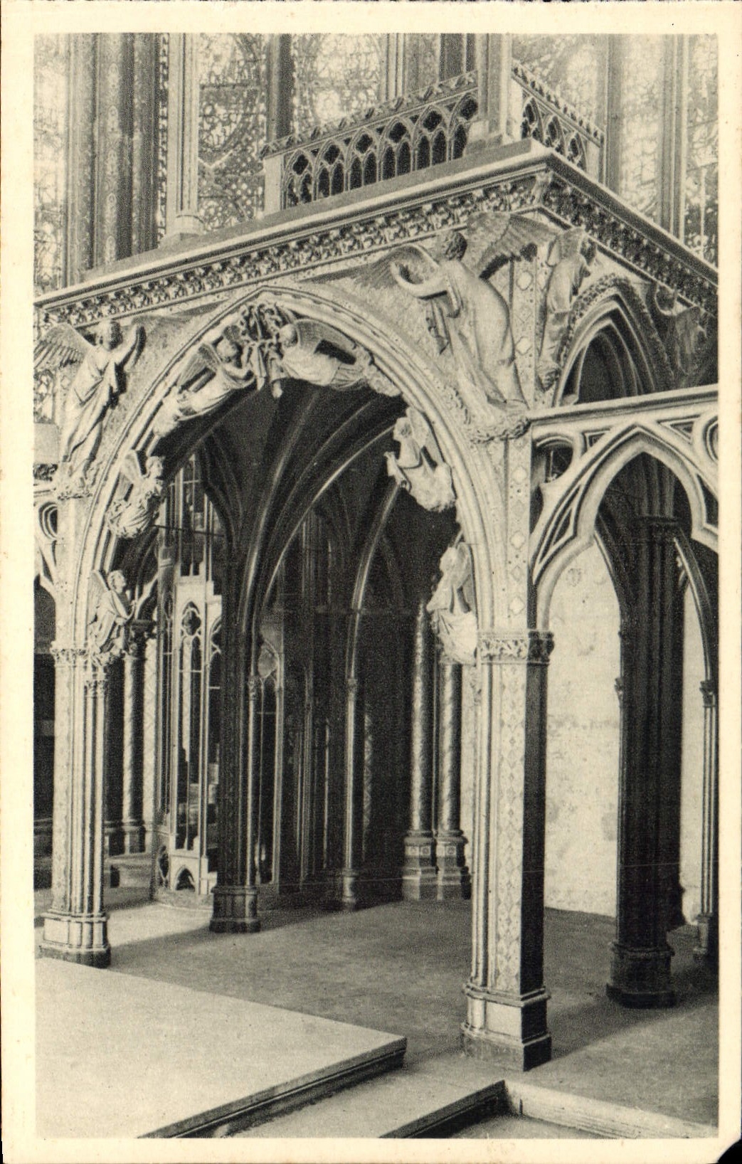 CPA Paris La Sainte Chapelle Chapelle haute La Reliquaire 