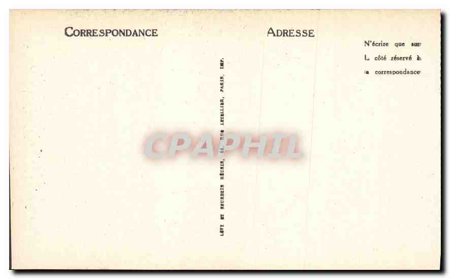 CPA Paris La Sainte Chapelle Portail au sud donnat sur l'Oratoire  — Rückseite