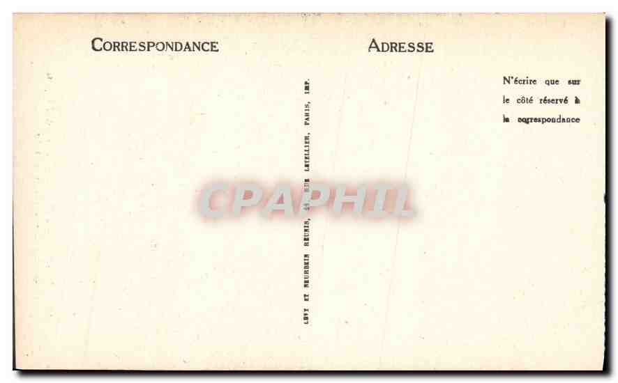 CPA Paris La Rosace de la Sainte Chapelle  — Verso