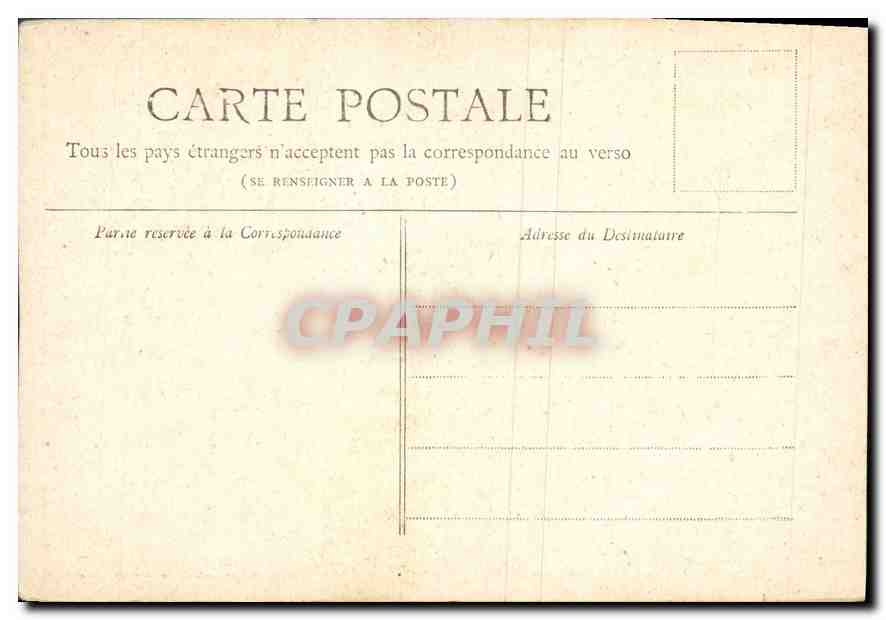 CPA Paris La Tour St Jacques  — Rückseite