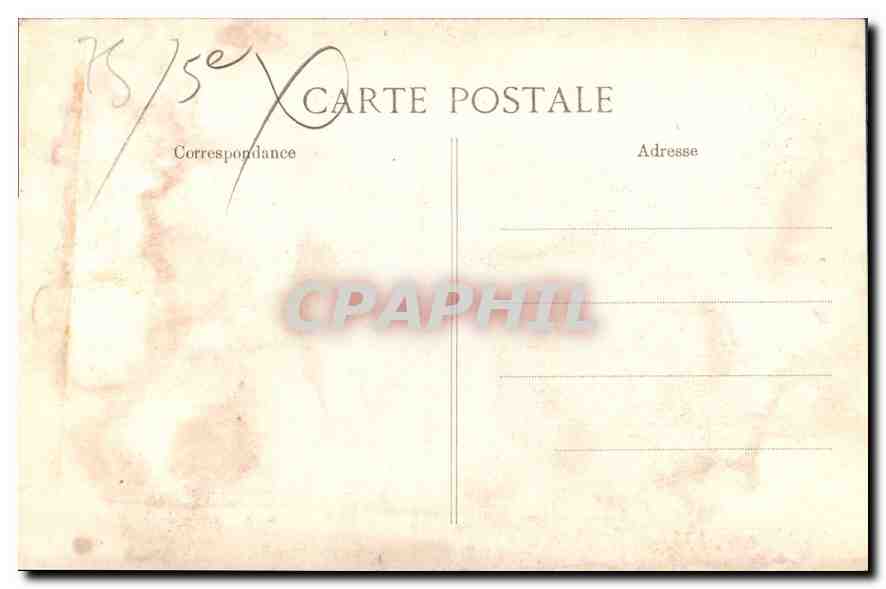 CPA Paris Entree de Saint Julien le Pauvre  — Rückseite