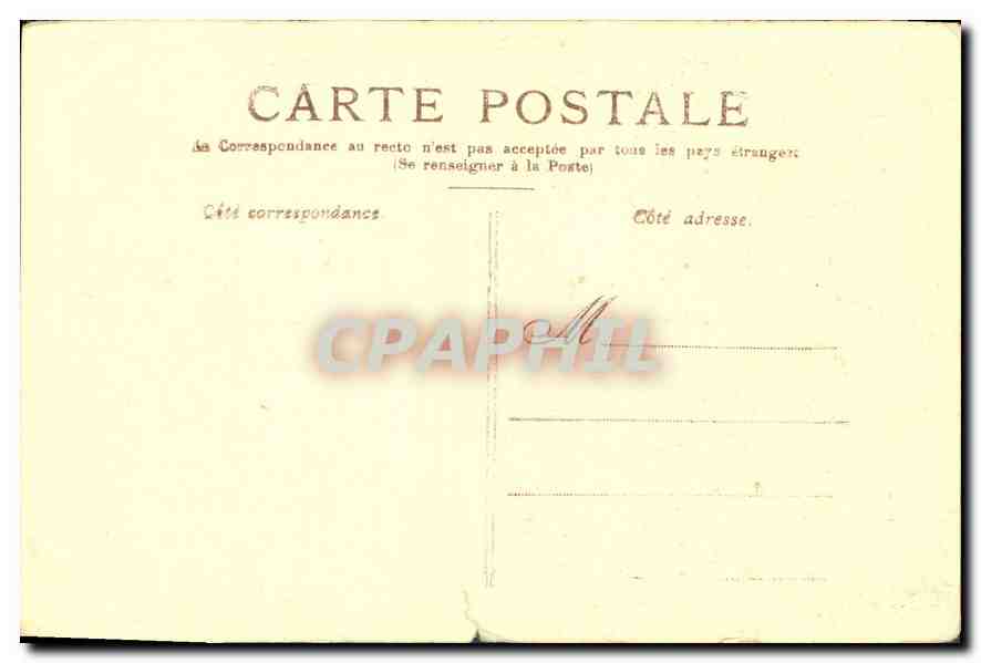 CPA Paris Rue de Rivoli et Tour St Jacques  — Verso