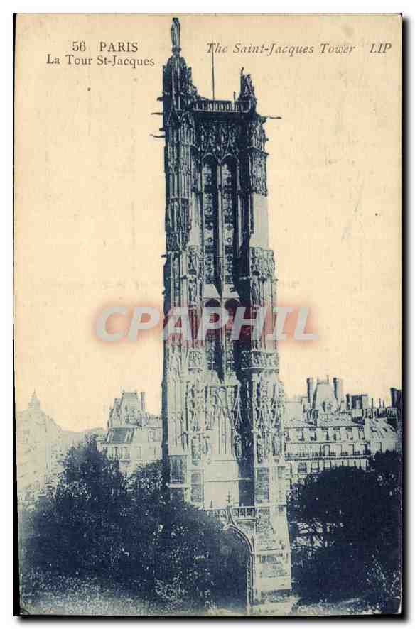 CPA Paris La Tour St Jacques 