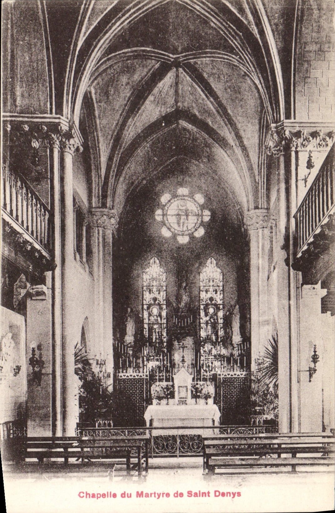 CPA Chapelle du Martyre de Saint Denys 