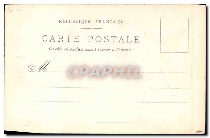CPA Paris La Tour St Jacques  — Rückseite