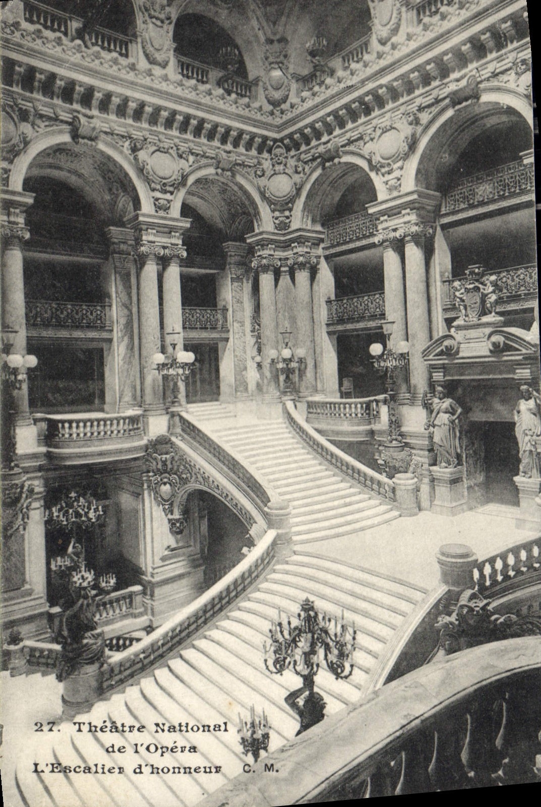 CPA Theatre National de l'Opera L'Escalier d'honneur 