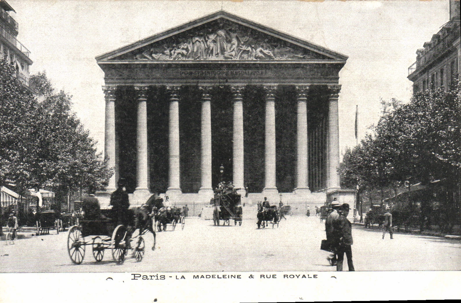 CPA Paris La Madeleine Rue Royale 
