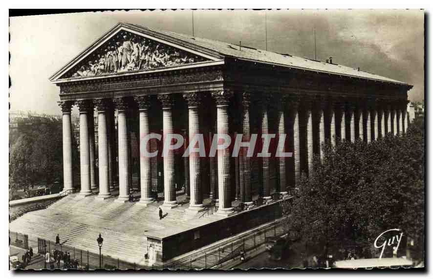 CPA Paris Eglise de la Madeleine 