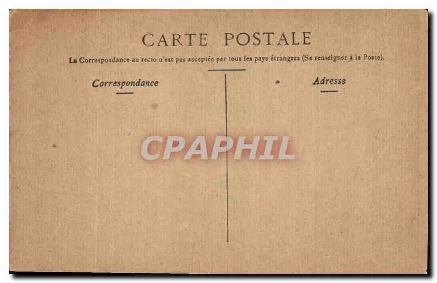 CPA Paris La Madeleine et Rue Royale  — Verso