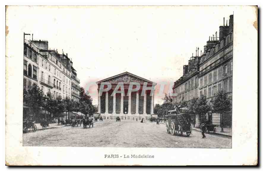 CPA Paris La Madeleine 