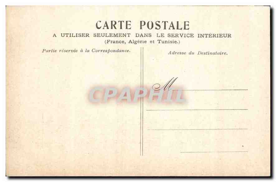 CPA Paris Le Palais du Luxembourg  — Rückseite