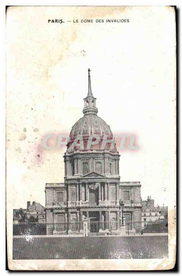 Paris — Le Dôme des Invalides — CPAPHIL