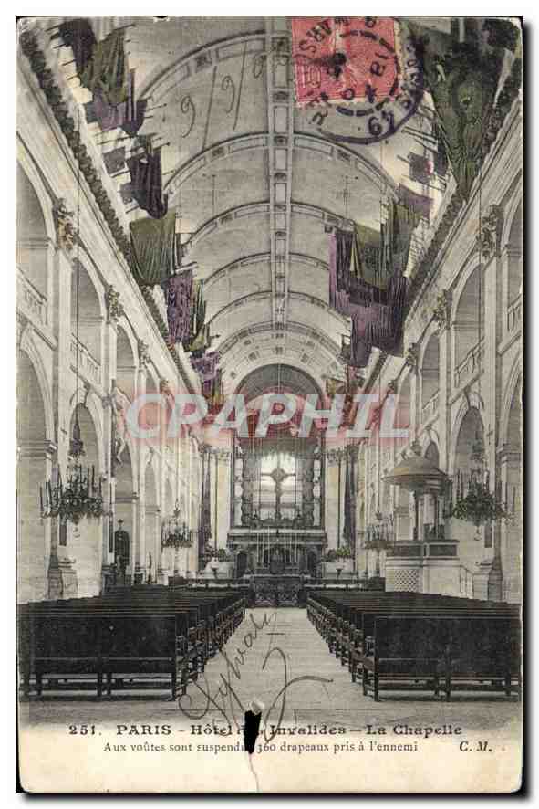 Paris - Hôtel des Invalides - La Chapelle — 251, C.M.