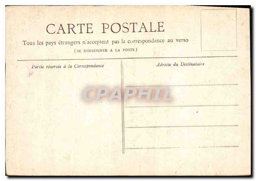 CPA Paris Les Invalides  — Rückseite