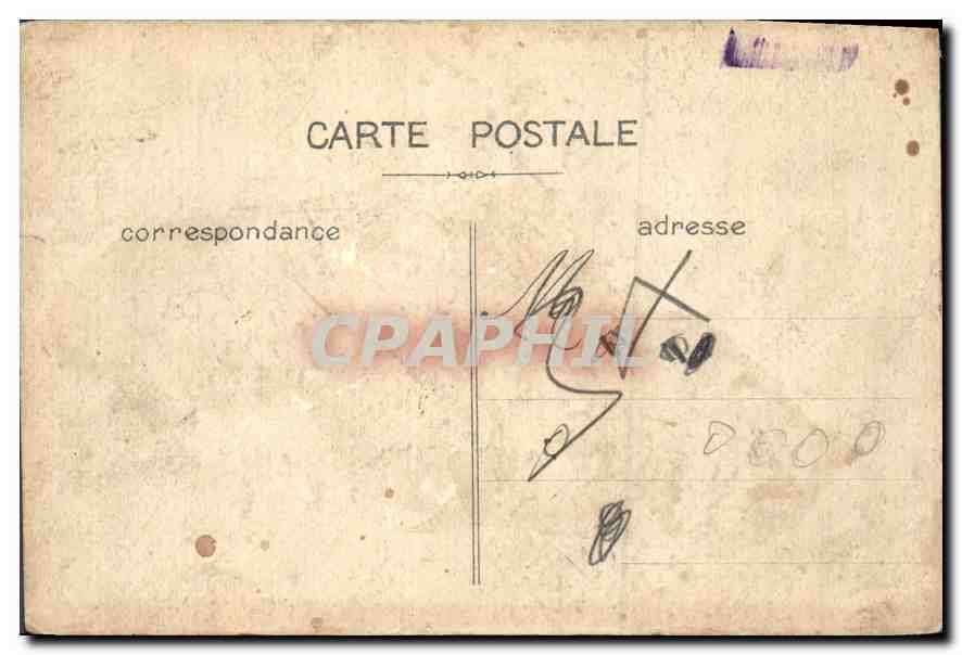 CPA Campagne 1914 1915 La Cour d'Honneur des Invalides  — Rückseite