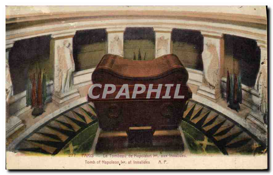 CPA Paris Le Tombeau de Napoleon aux Invalides 