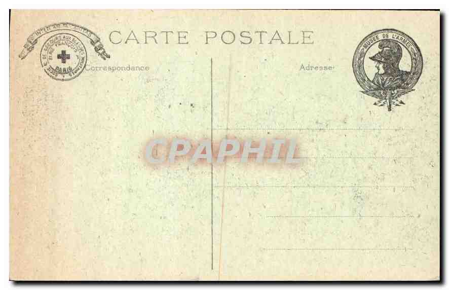 CPA Paris Hotel des Invalides Le Dome Maitre Autel  — Rückseite