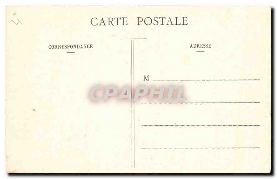 CPA Paris La Salle des Fetes de l'Hotel de Ville  — Rückseite