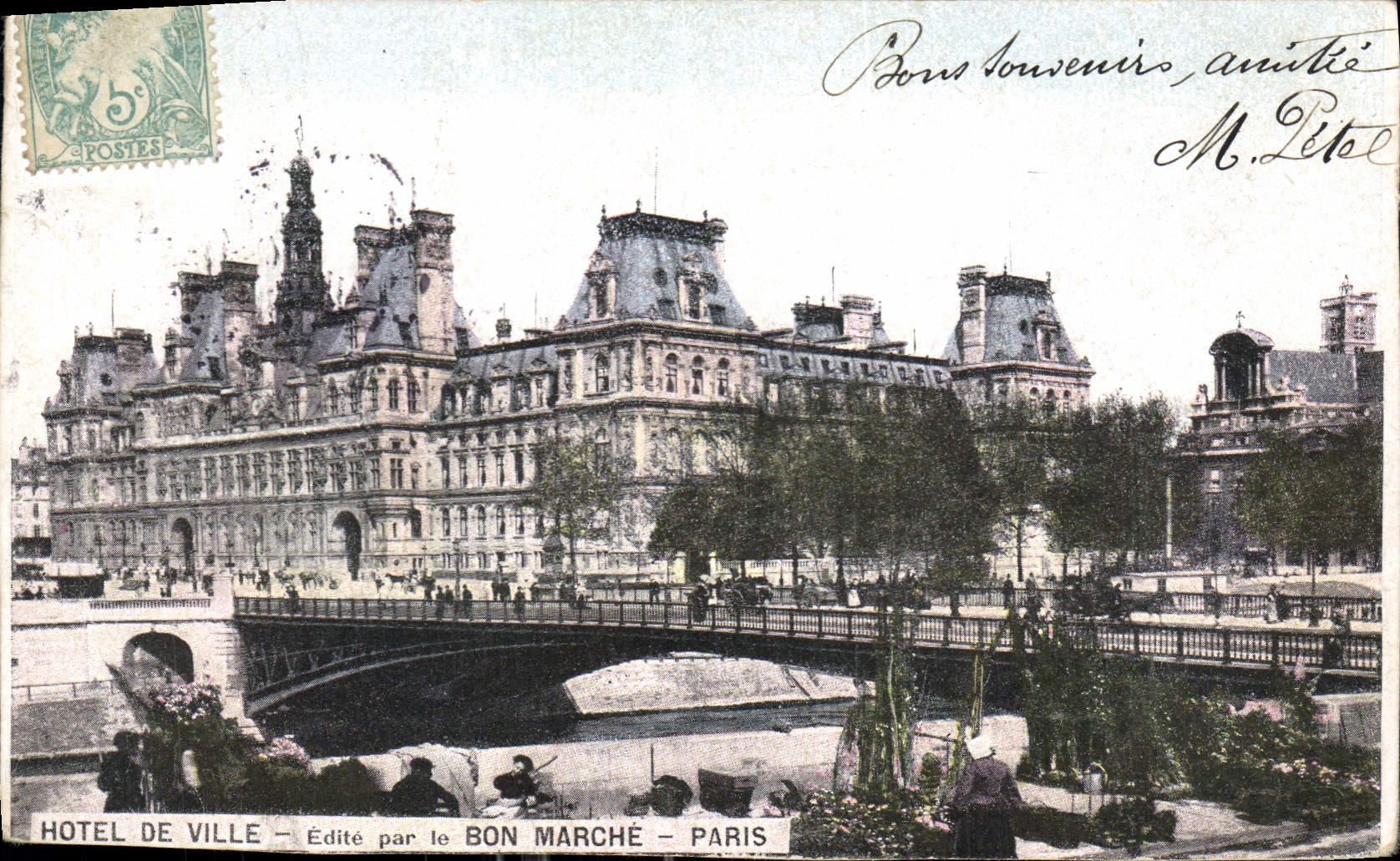 CPA Hotel de Ville Paris 