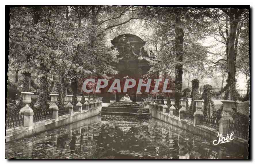 CPA Paris Jardin du Luxembourg Fontaine de Medicis 