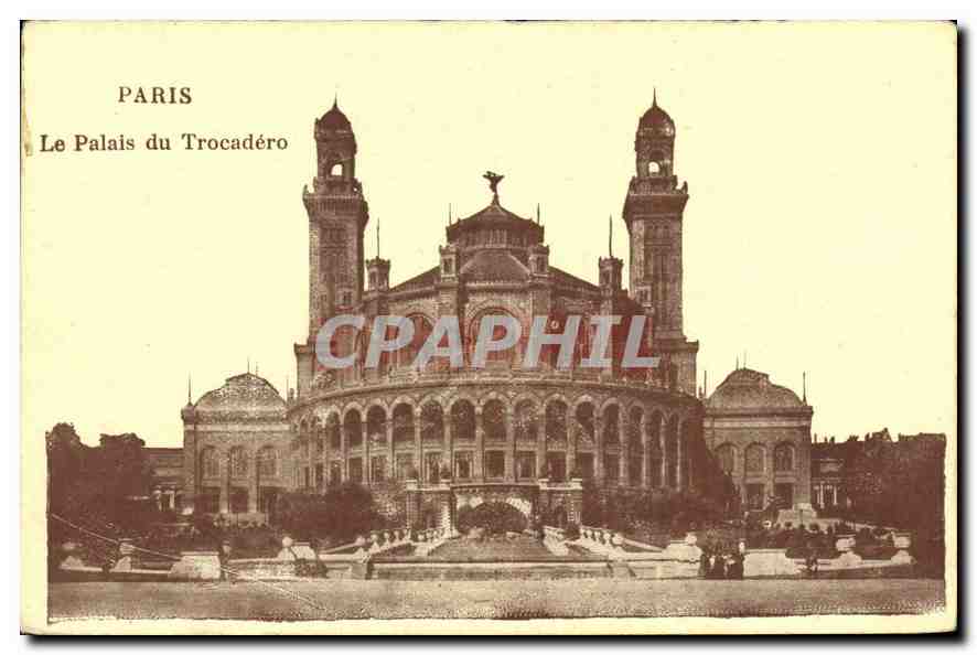 CPA Paris Le Palais du Trocadero 