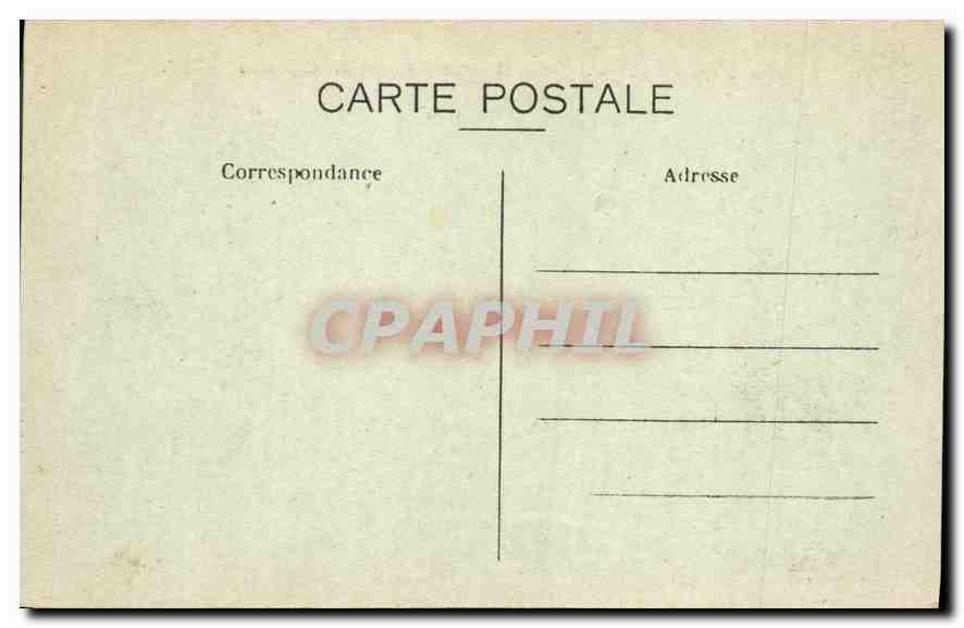 CPA Paris Le Musee du Louvre Les Colonnades  — Rückseite