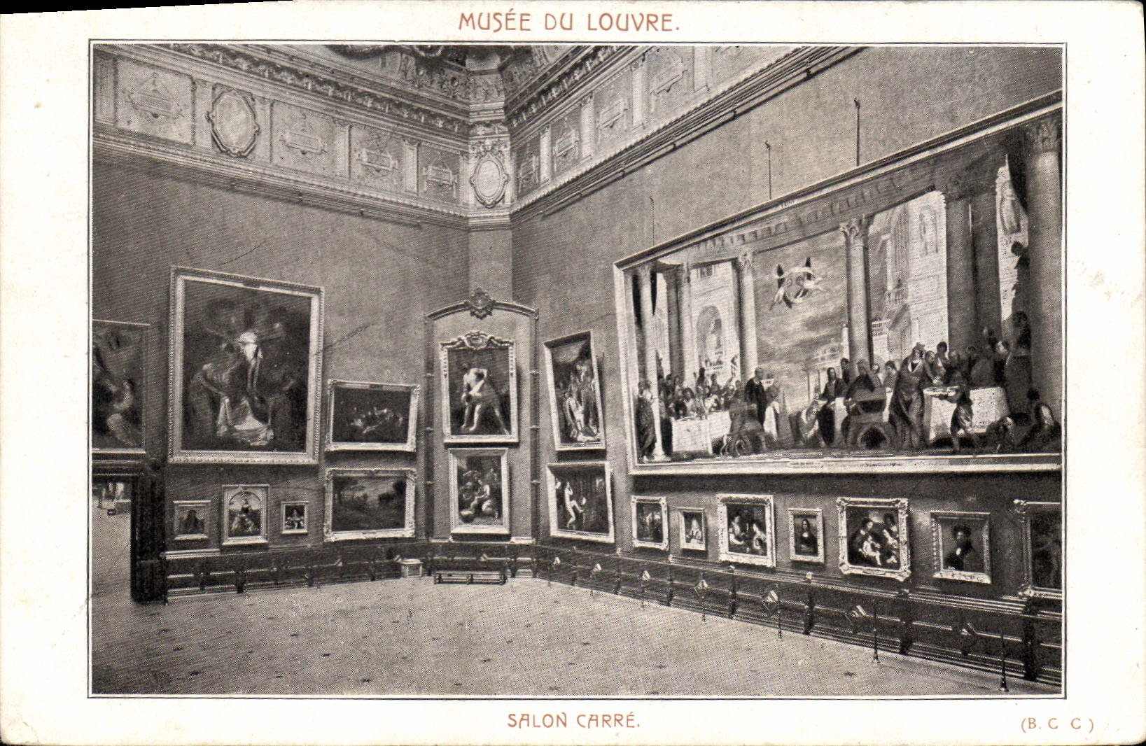 CPA Musee du Louvre Salon Carre 