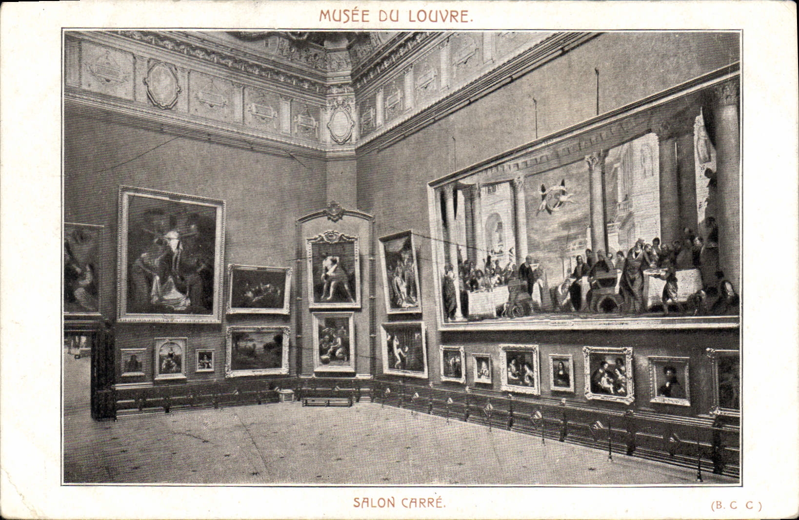 CPA Musee du Louvre Salon Carre 