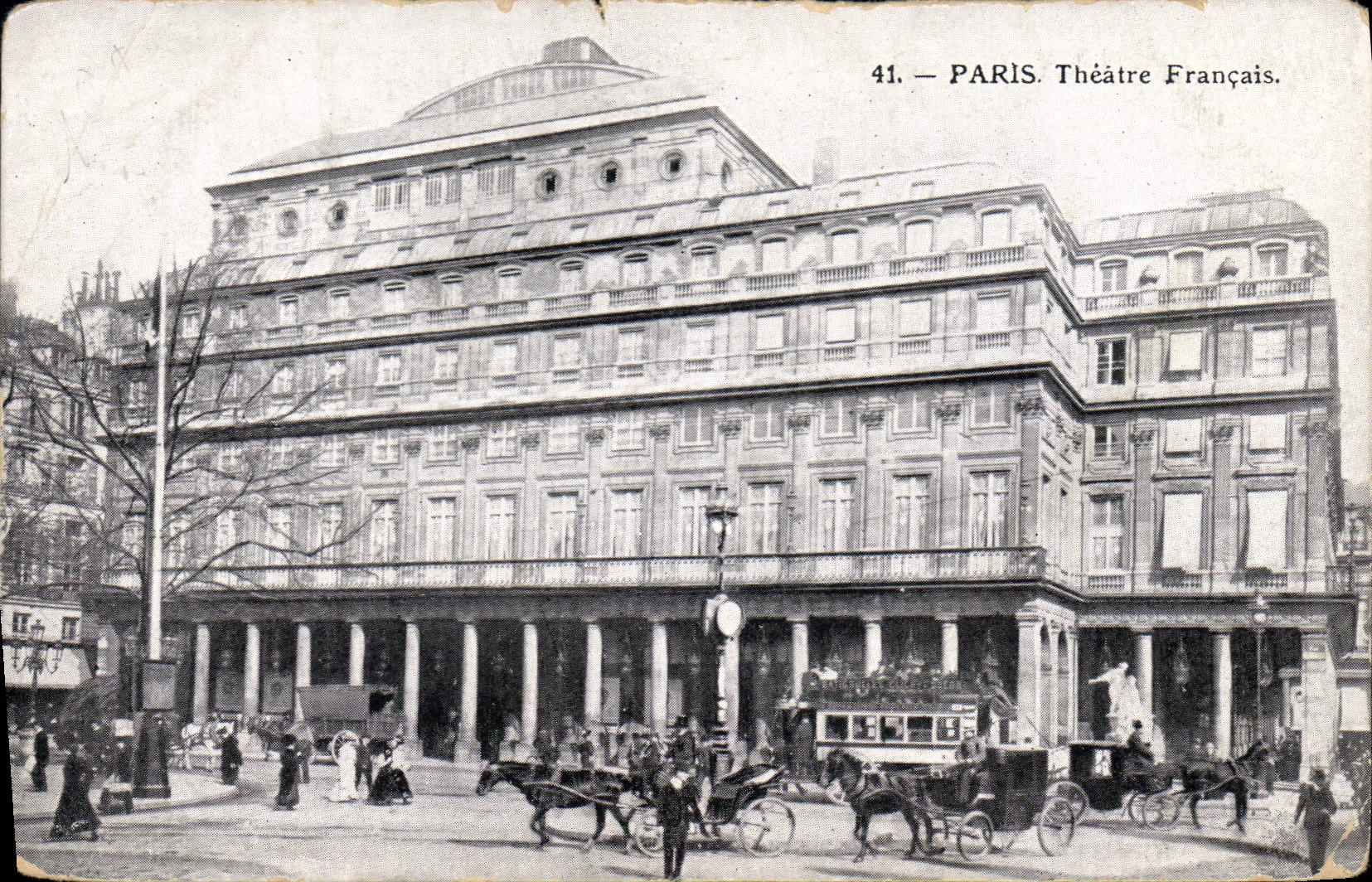 Paris — Théâtre Français — éditeur non identifié, n° de série 41
