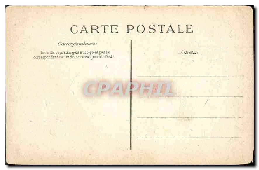 Paris — Théâtre Français — éditeur non identifié, n° de série 41 — Verso