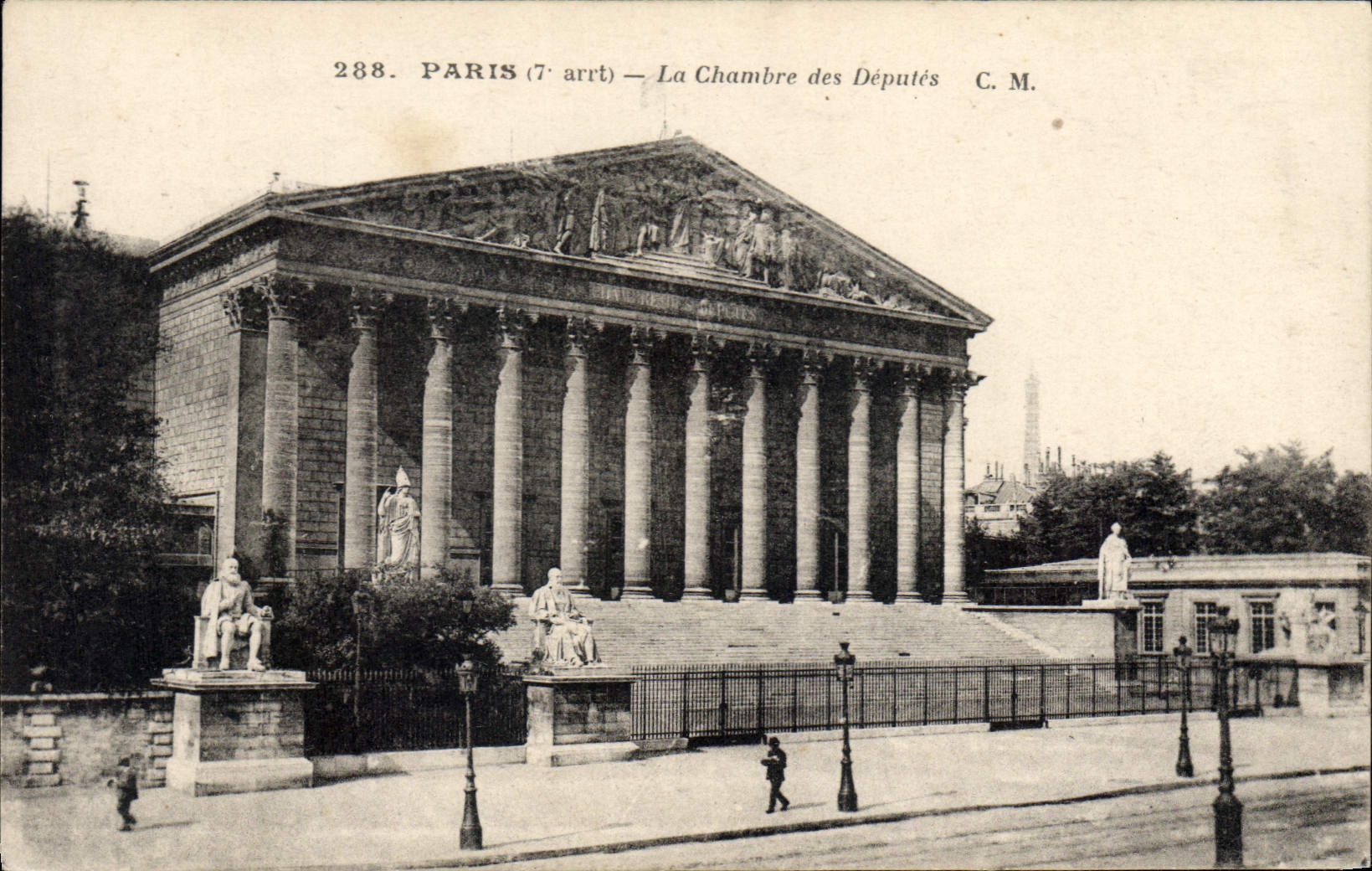 CPA Paris La Chambre des Deputes 